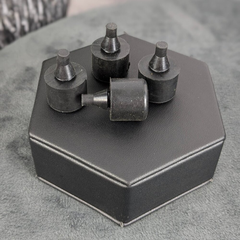 (4) Land Rover rubber door bump stops overslam buffer CFM500010